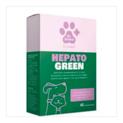 Dr. Green Hepatogreen 48 Comp - Salud Hepática Perros