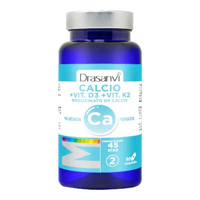Drasanvi Calcio + Vitamina D3 K2 90 Comprimidos