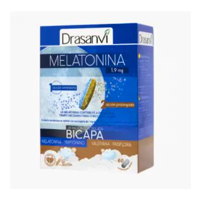 Drasanvi Melatonina Bicapa Retard 60 - Sueño reparador