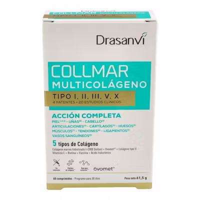 Drasanvi Collmar Multicolágen 60 Comp | Colágeno y Articulaciones