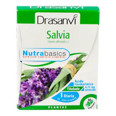 Drasanvi Salvia 30 Cápsulas | Bienestar Femenino