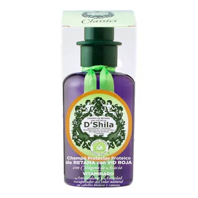 Dshila Champú Retama y Vid Roja - Brillo y Fortaleza