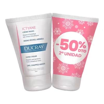 Ducray Duo Ictyane - Crema Manos Hidratante