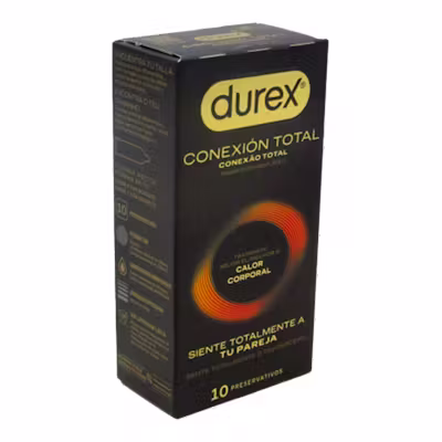 Durex Conexión Total - Preservativo Ultrafino sin Látex