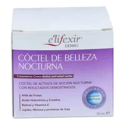 Dermo Crema Coctel Belleza Nocturna E'Lifexir