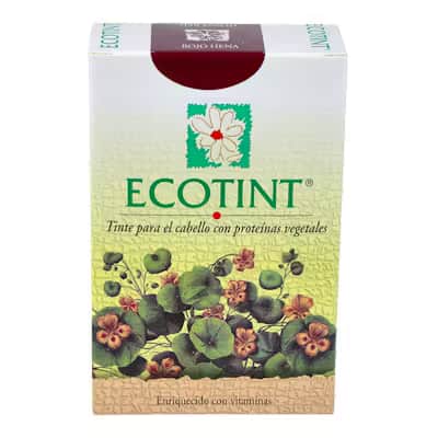 Ecotint Rojo Henna - Tinte Cabello Natural