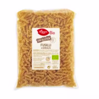 Fusilli 4 Cereales Sin Gluten Bio - El Granero