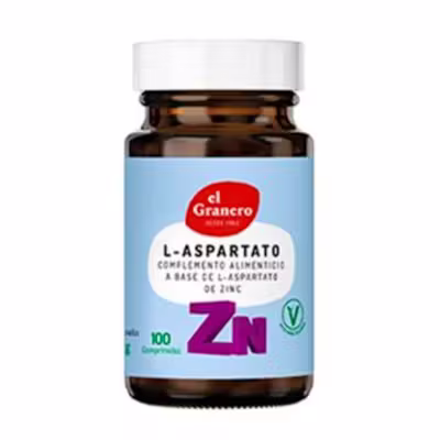 L-Aspartato de Zinc 100 Comp - Sistema Inmune