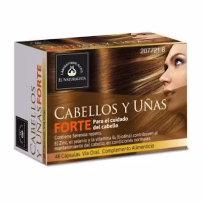 El Naturalista Cabellos Y Uñas Forte - 48 Cápsulas