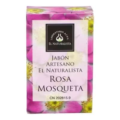 Jabón Rosa Mosqueta El Naturalista - Piel Regenerada