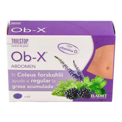 Eladiet Triestop Ob-X Abdomen 60 Comp - Grasas