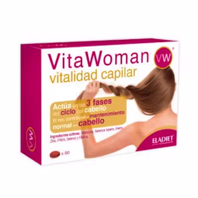 Eladiet Vita Woman Vitalidad Capilar 60 Comp | Salud Capilar