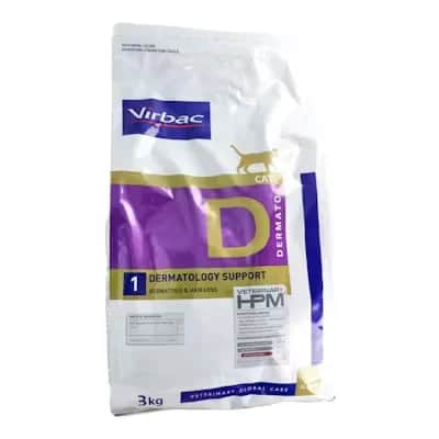 Virbac D1 Gato 3kg - Dermatology Support