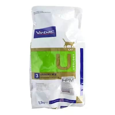 Virbac U3 Gato 1.5kg - Salud Urinaria Especializada