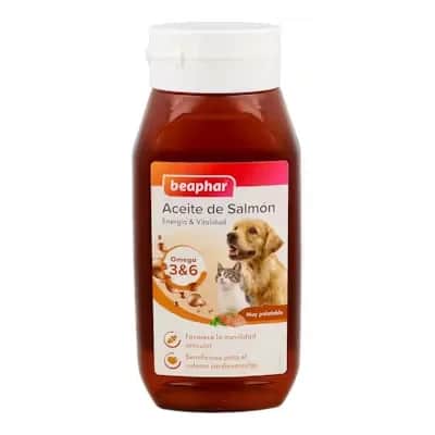 Beaphar Aceite Salmón 425 ml | Suplemento Piel Pelaje