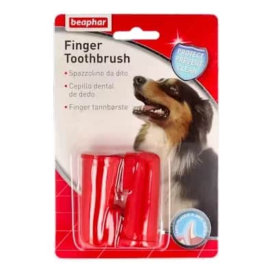 Beaphar Cepillo Dental de Dedo 2 Un - Higiene Mascotas