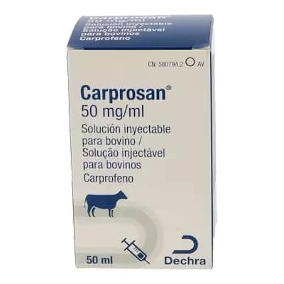 Carprosan 50 Mg/Ml | Antiinflamatorio para mascotas