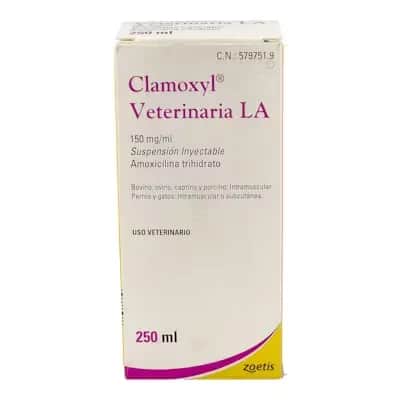 Clamoxyl L A 250 Ml | Antibiótico Veterinario