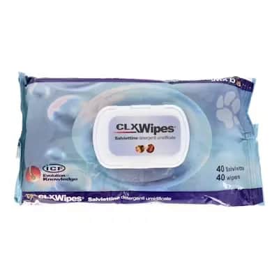 CLX Wipes 40 - Toallitas antisépticas para mascotas