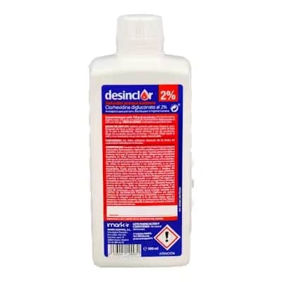 Desinclor Clorhexidina Aquosa 2% 500ml Vet