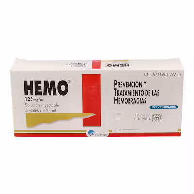 Hemo 141 5 Viales 20ml | Hierro Dextrano