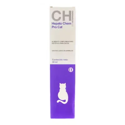 Hepato Chem Pro Cat 30ml - Salud Hepática