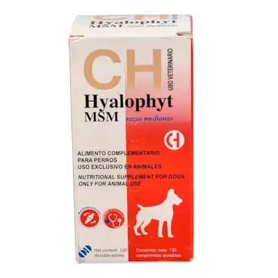 Hyalophyt Msm Razas Medianas 120 Comp - Articulaciones