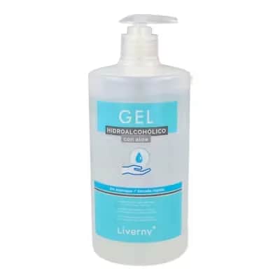 Liverny Gel Hidroalcohólico Aloe 750ml Vet