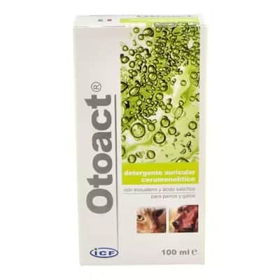 Otoact 100 Ml | Limpieza y Cuidado de Oídos Vet