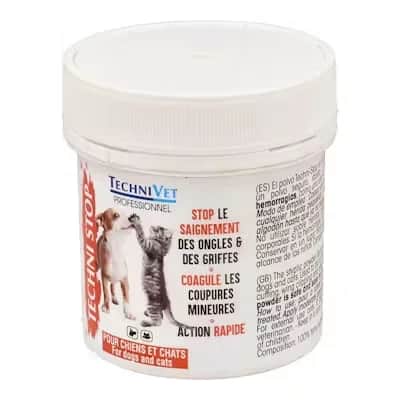 Styptic Hemostatico 30G Vet - Polvo Hemostático