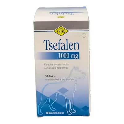 Tsefalen 1000mg 104 Comp | Antibiótico Cefalosporina