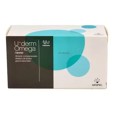 Uderm Omega 40 Caps Vet - Piel Pelaje