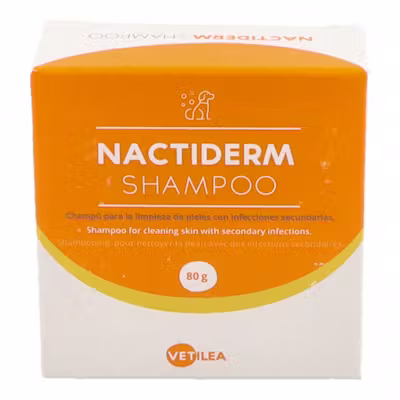 Vetilea Champú Nactiderm 80G | Higiene Mascotas