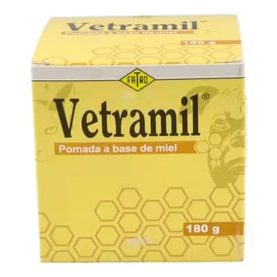 Vetramil Pomada 180 G | Cicatrizante Veterinario