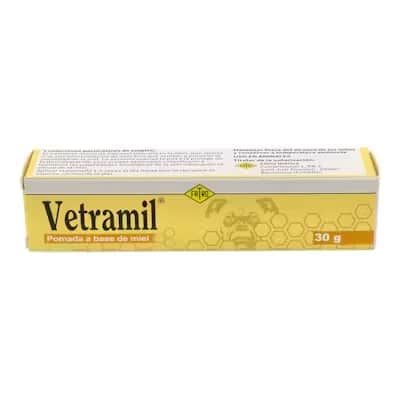 Vetramil Pomada 30 G | Cicatrizante con Miel