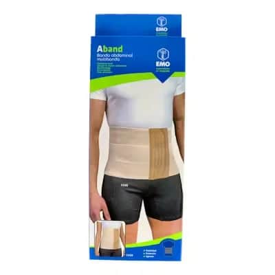 Faja Abdominal 3 Bandas XL | Soporte Compresión