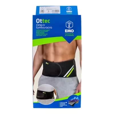 Emo Faja Deporte Doble Cierre T/S - Soporte Lumbar