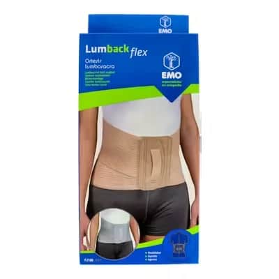 Faja Lumbar Flejes Blandos T/S | Alivio Dolor Espalda