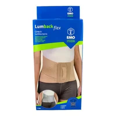 Faja Lumbar Flejes Blandos T/XL | Soporte Grandes Tallas