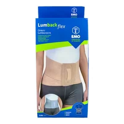 Emo Faja Lumbar XXL - Soporte Flejes Blandos