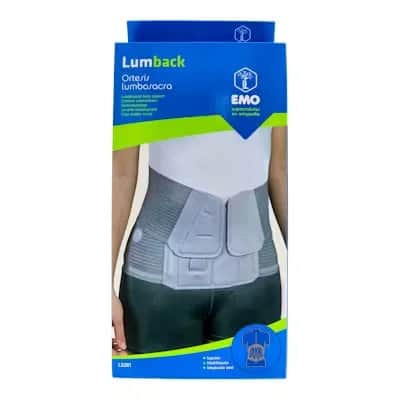 EMO Faja Lumbosacra 3XL - Soporte Lumbar