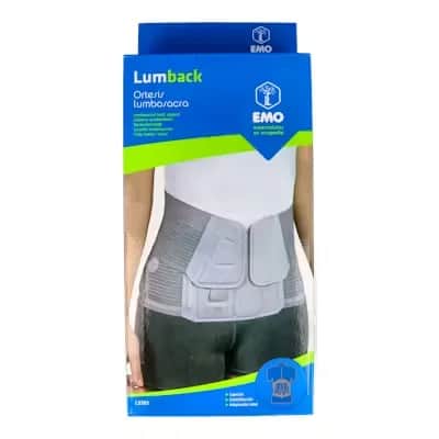 Emo Faja Lumbosacra XL - Soporte Semirrígido