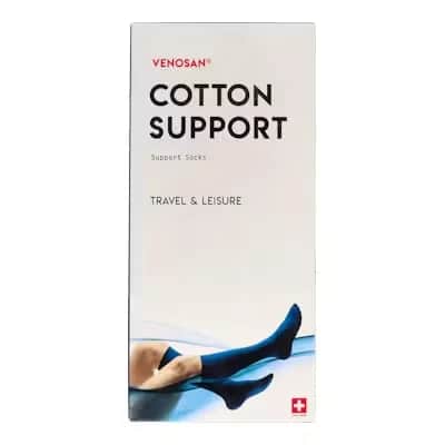 Venosan Calcetín Plata T/L 42-45 | Compresión