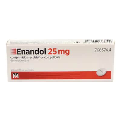 Enandol 25 mg 16 Comp - Dolor Muscular y Dental