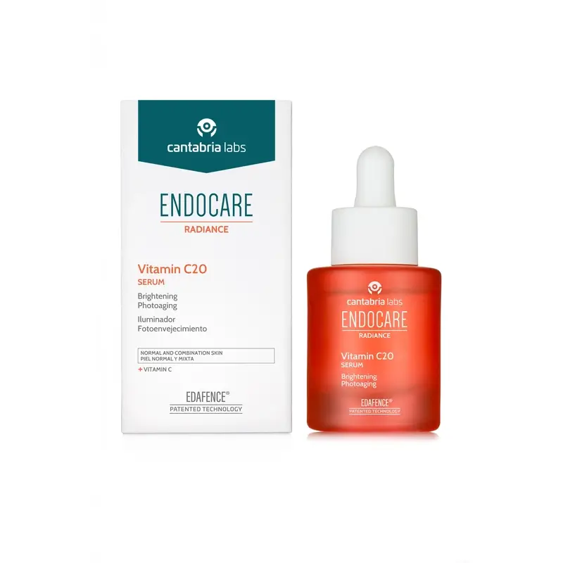 Endocare Serum Antioxidante Con Vitamina C Radiance C20%, 30 ml
