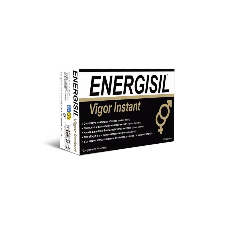 Energisil Vigor Instant , 20 cápsulas