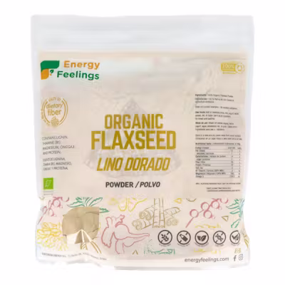 Lino Dorado Polvo Eco 500g - Omega-3 y Fibra