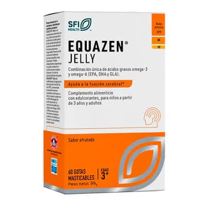 Equazen Jelly 60 Cápsulas | Desarrollo Cognitivo Omega