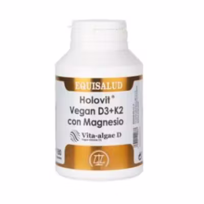 Equisalud Holovit D3+K2 Magnesio Vegano | 180 Cáps