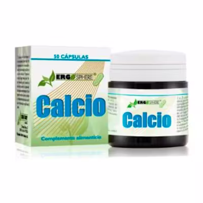 Ergonat Calcio Ergosphere 50 Caps - Salud Ósea